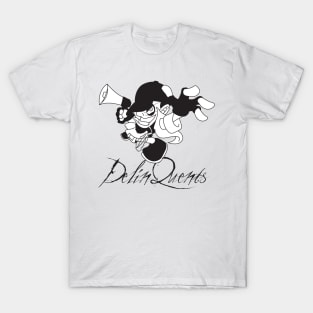 The DelinQuent Black&White T-Shirt